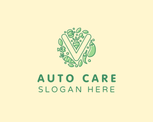 Healthy Vegetable Farm logo design