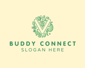 Healthy Vegetable Farm logo design