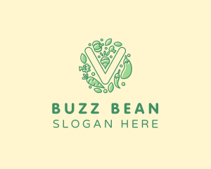 Healthy Vegetable Farm logo design