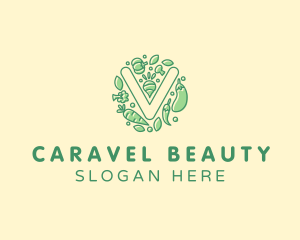 Healthy Vegetable Farm logo design