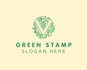 Healthy Vegetable Farm logo design