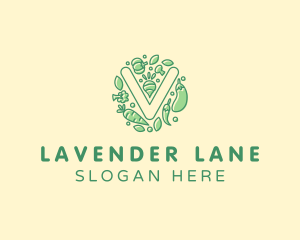 Healthy Vegetable Farm logo design