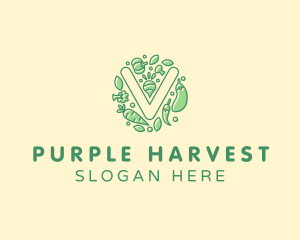 Healthy Vegetable Farm logo