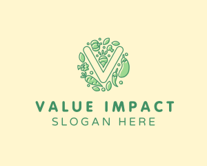 Healthy Vegetable Farm logo