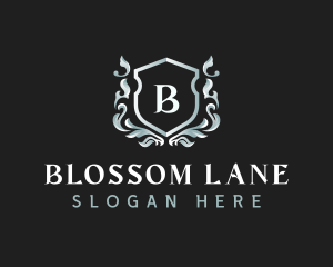 Elegant Florist Shield logo