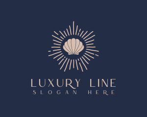 Luxurious Shell Boutique logo design