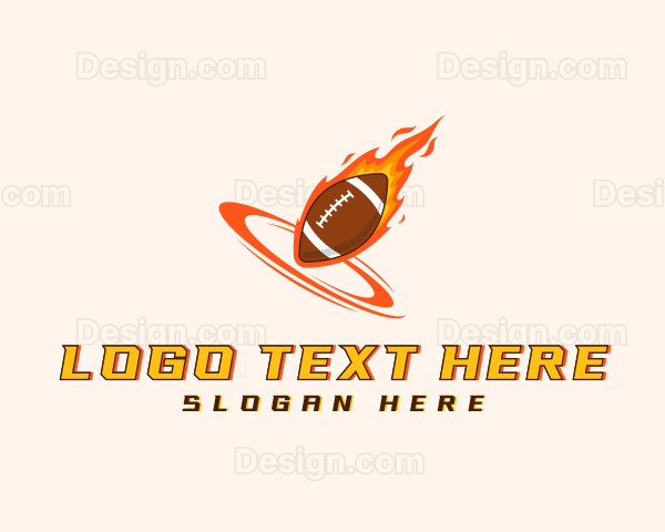 Fire Football Team Logo