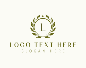 Eco Floral Wreath logo