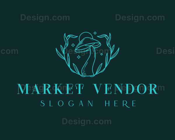 Magical Botanical Mushroom Logo