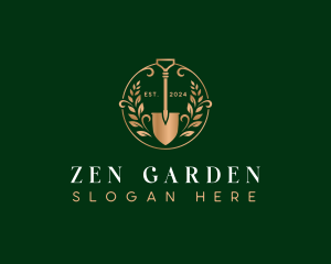 Shovel Garden Landscaping logo design