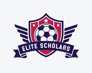 Soccer League Shield logo design