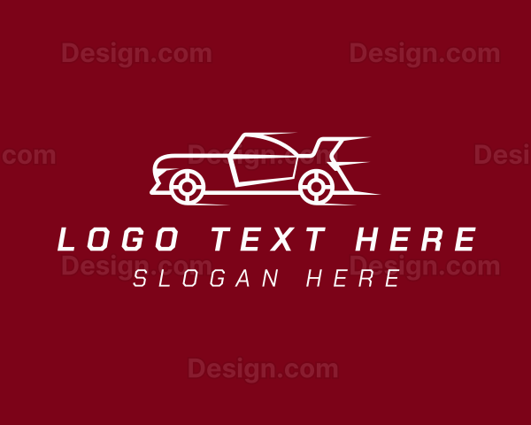 Sports Car Vehicle Race Logo