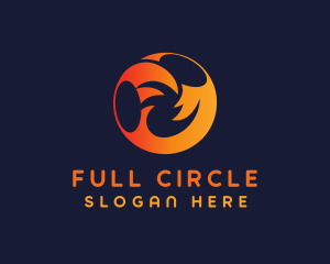 Fire Circle Spicy Restaurant logo design