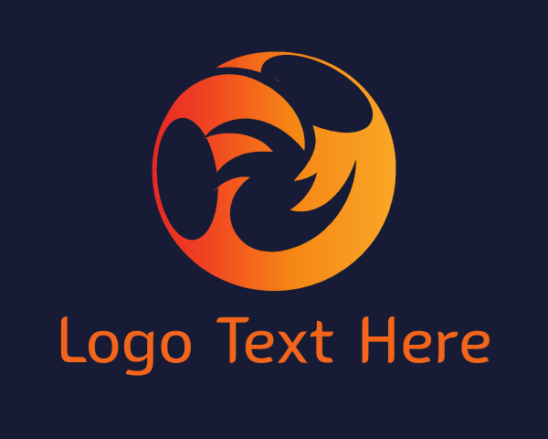Circle logo example 3
