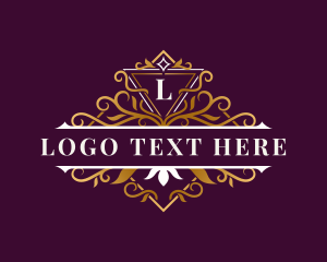 Elegant Ornament Floral logo