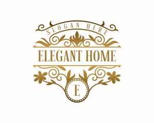 Floral Luxury Boutique  logo design