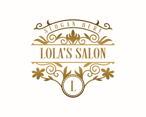 Floral Luxury Boutique  logo design