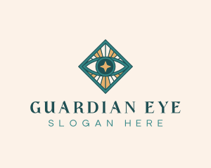 Eye Boho Star logo design