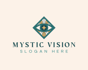 Eye Boho Star logo design