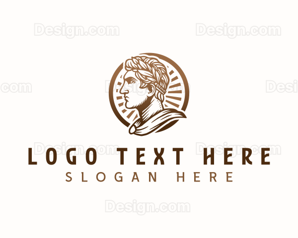 Ancient Roman Emperor Logo