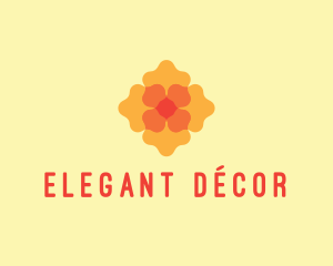 Decorative Flower Boutique logo design