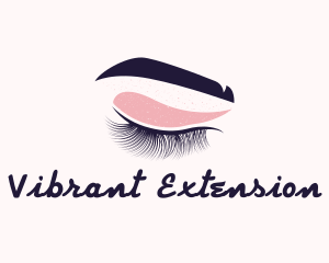 Eyelash & Eyebrow Salon logo design