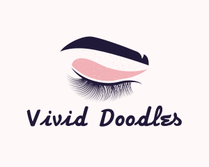 Eyelash & Eyebrow Salon logo design