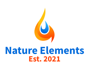 Thermal Fire Element  logo design