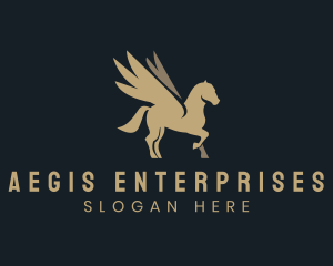 Business Enterprise Pegasus logo design