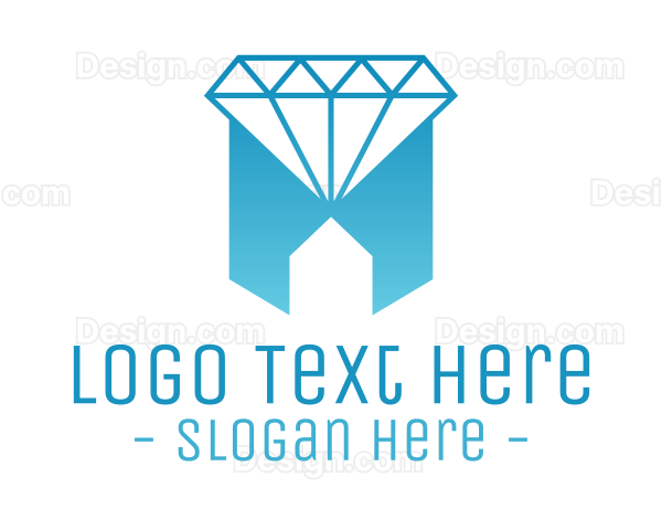 Geometric Jewelry House Logo