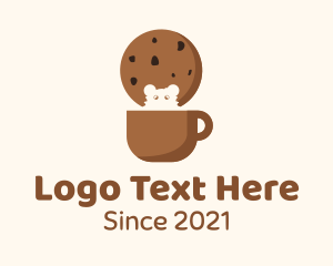 Cookie Hamster Mug logo