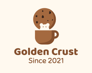 Cookie Hamster Mug logo design