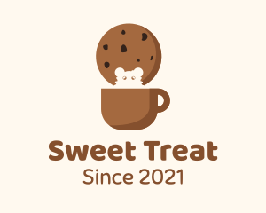 Cookie Hamster Mug logo design