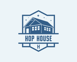 Town House Roofing  logo design