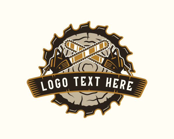 Logging logo example 3