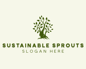 Sustainable Garden Tree logo