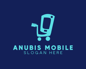 Mobile Phone Shopping  logo design