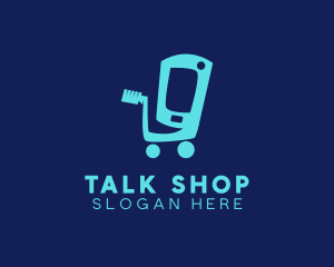 Mobile Phone Shopping  logo design