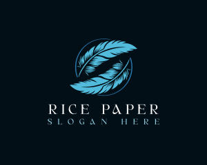 Feather Quill Writing logo design