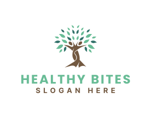 Nature Healthy Tree  logo design