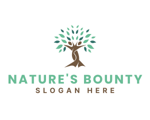 Nature Healthy Tree  logo design