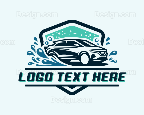 Automotive Car Wash Logo