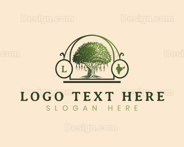 India Banyan Tree Logo