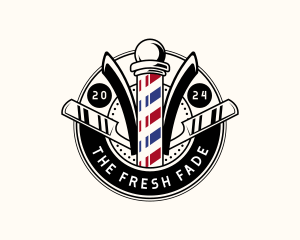 Barber Styling Haircut logo design