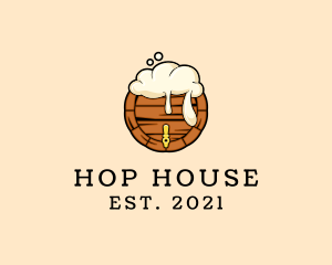 Beer Foam Barrel  logo