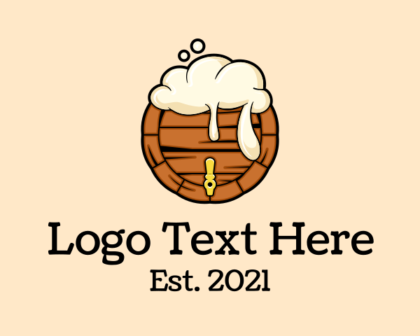 Beer Bottle logo example 3