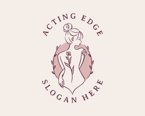 Sexy Floral Feminine logo design