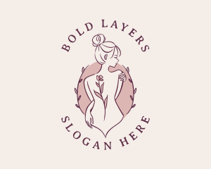 Sexy Floral Feminine logo design