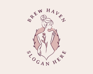 Sexy Floral Feminine logo design