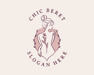 Sexy Floral Feminine logo design